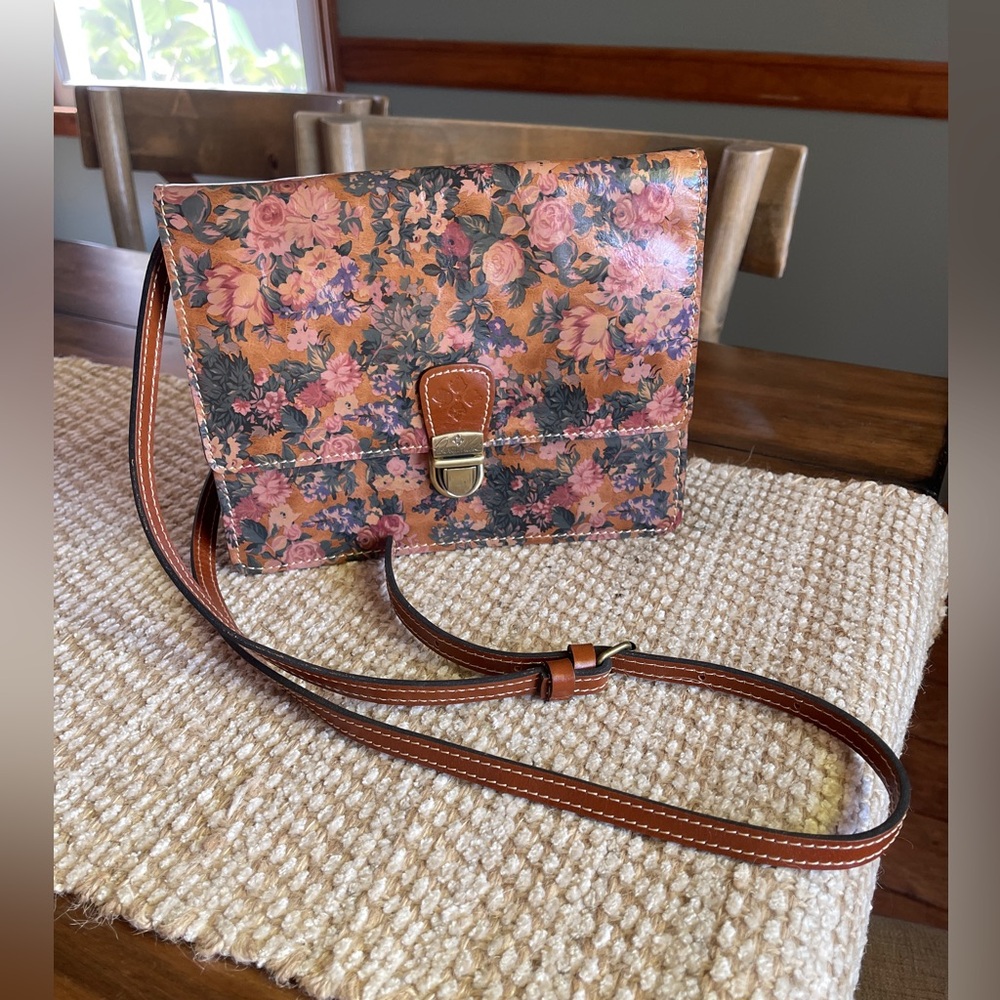 Patricia Nash vintage floral crossbody